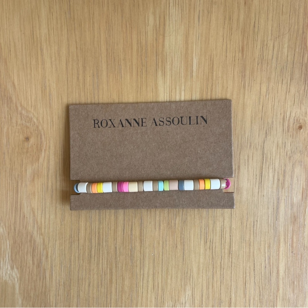 🌈 Roxanne Assoulin skinny Pastel Enamel Bracelet 🌈